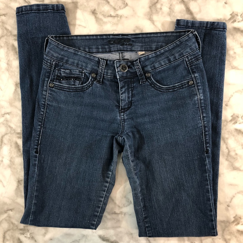 bebe Quinn Triple Stitch RS Legging Queen Wash, 27